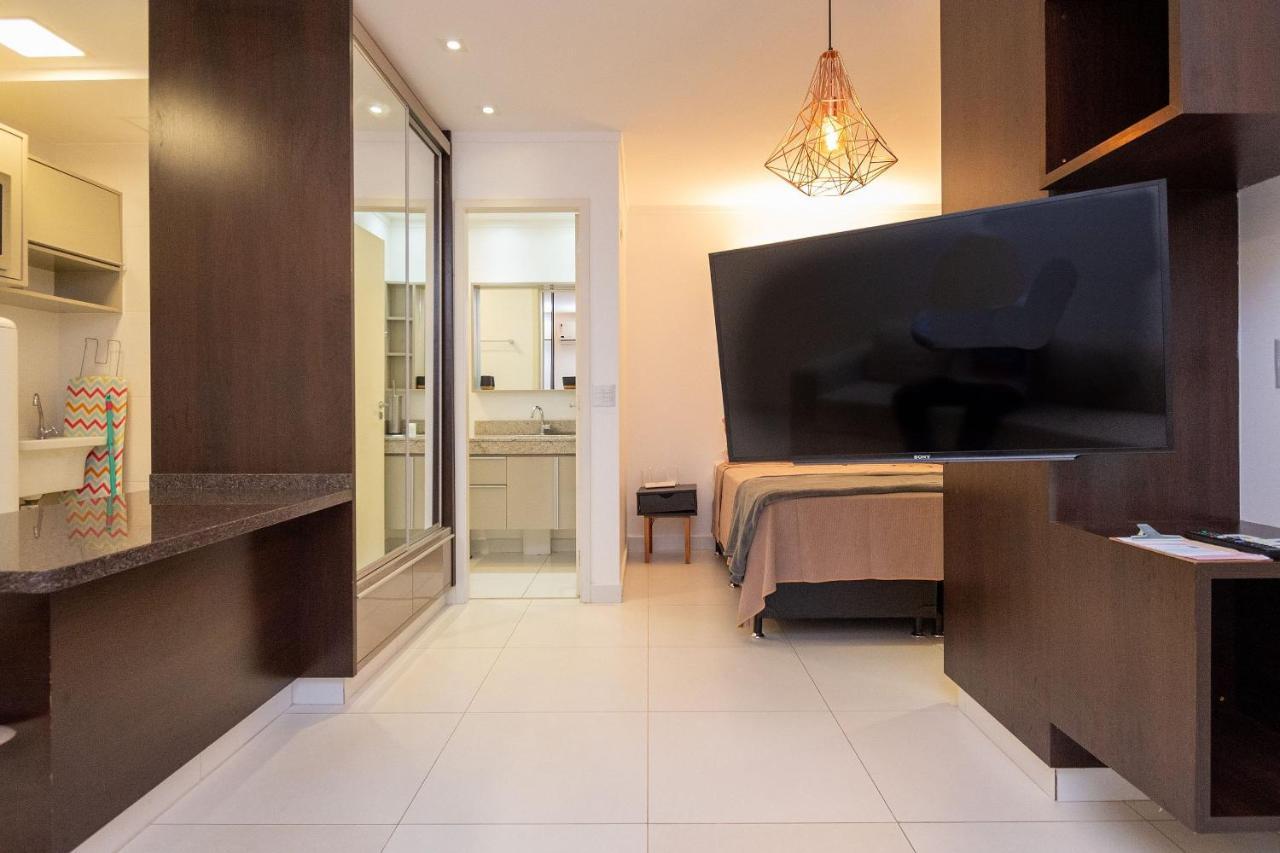Flat No Ed Walk Bueno - Setor Bueno - Ao Lado Do Goiania Shopping - Wb2405- Andar Alto Apartment Exterior photo