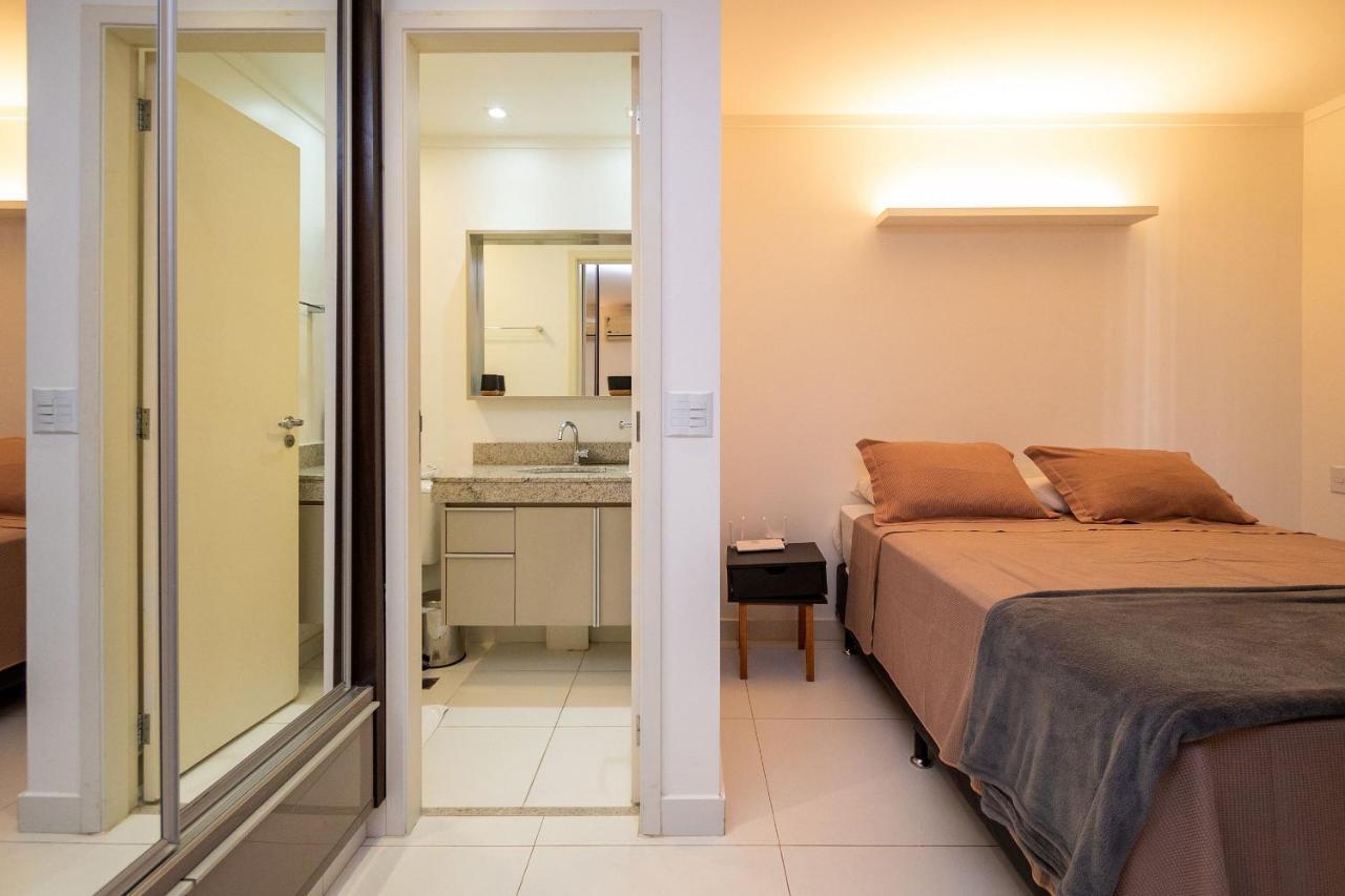 Flat No Ed Walk Bueno - Setor Bueno - Ao Lado Do Goiania Shopping - Wb2405- Andar Alto Apartment Exterior photo